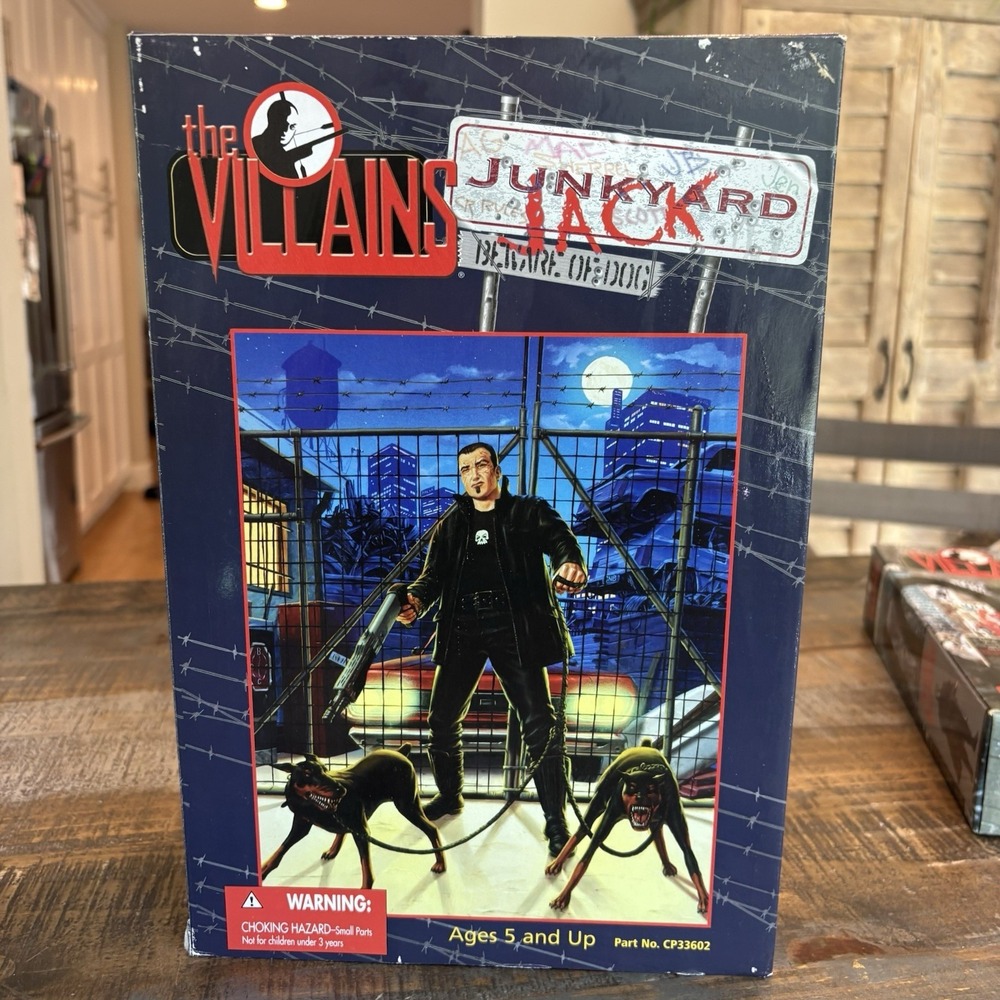 21st Century Toys The Villains Junkyard Jack w/Dobermans Vintage 2000